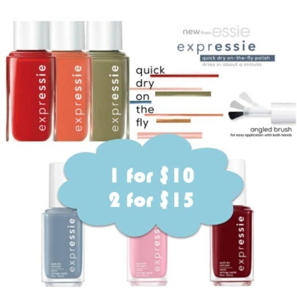 2FOR$15 ESSIE Take the Espresso 90 Quick Dry - Picture 5 of 7